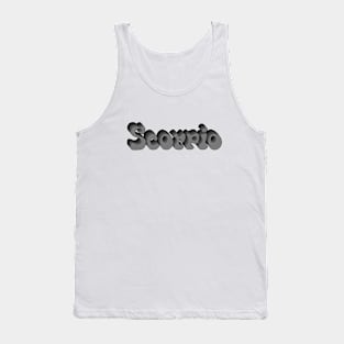 Monochrome Scorpio Tank Top